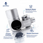 Pure Flow™ Hahnaufsatz-Wasserfilter — 5-Stufen-Filtersystem