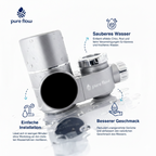 Pure Flow™ Hahnaufsatz-Wasserfilter