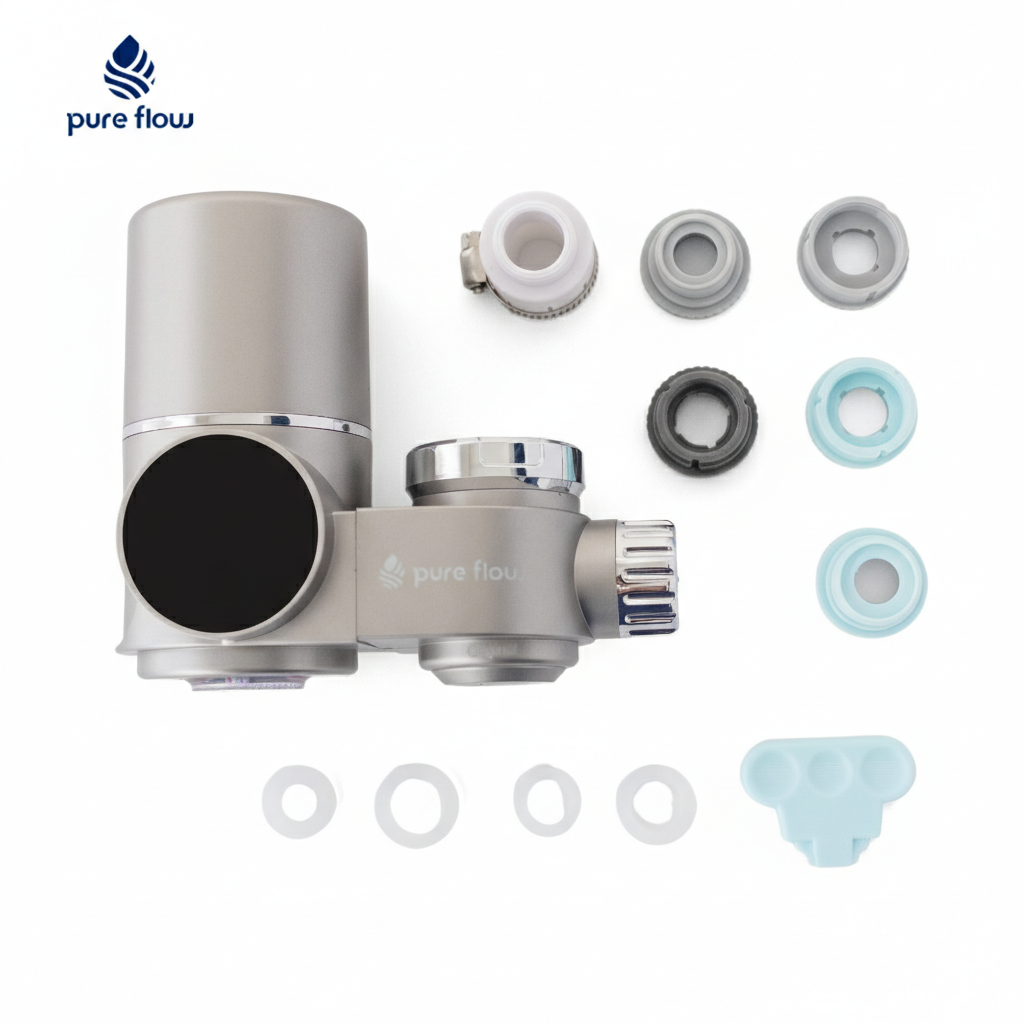 Pure Flow™ Hahnaufsatz-Wasserfilter