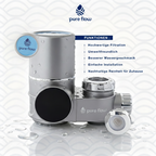 Pure Flow™ Hahnaufsatz-Wasserfilter