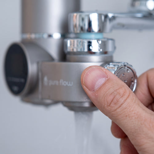 Pure Flow Hahnfilter – Aktivkohlefilter für den Wasserhahn